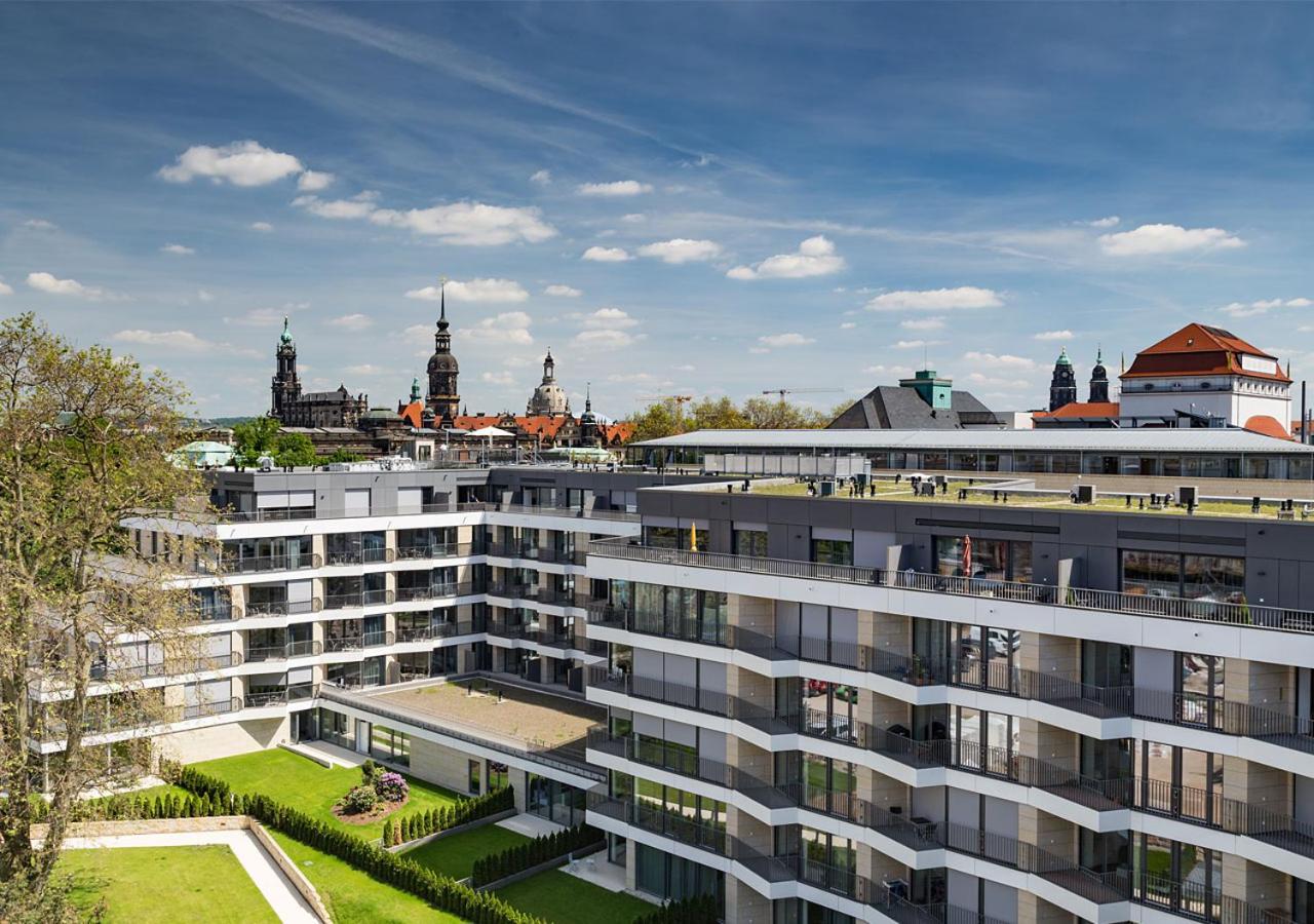 Residenz Am Zwinger Dresden Exterior foto The new building of the University of Regensburg