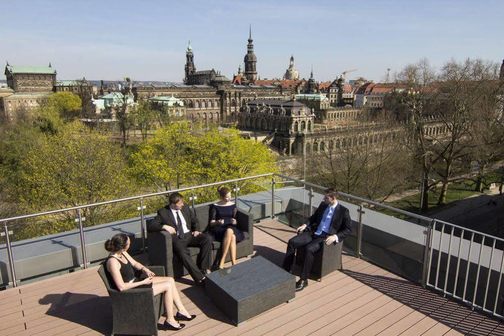 Residenz Am Zwinger Dresden Exterior foto The rooftop terrace
